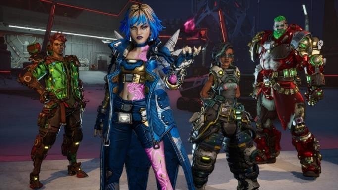 ホリデーシーズンの衣装をまとった4人のヴォルト・ハンター