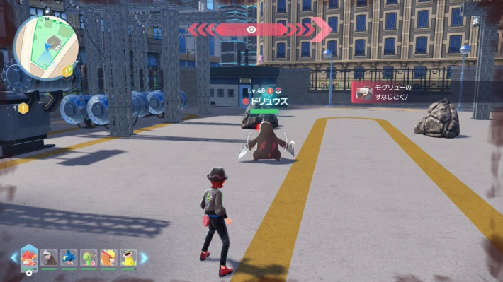 ポケモンZAドリュウズオヤブンの出現場所の画像