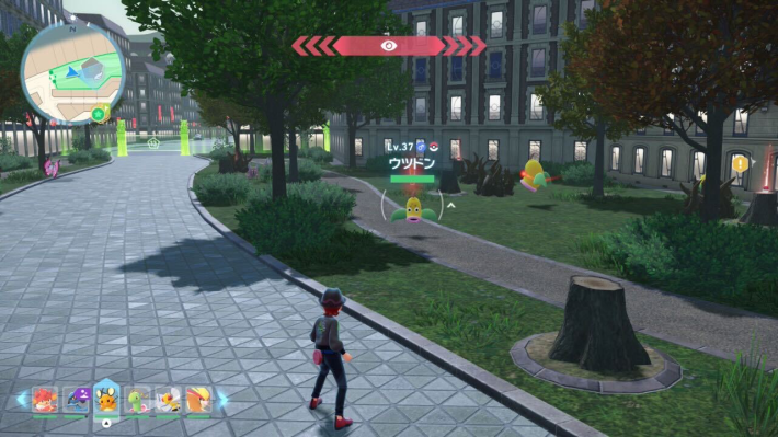 ポケモンZAのウツドン場所