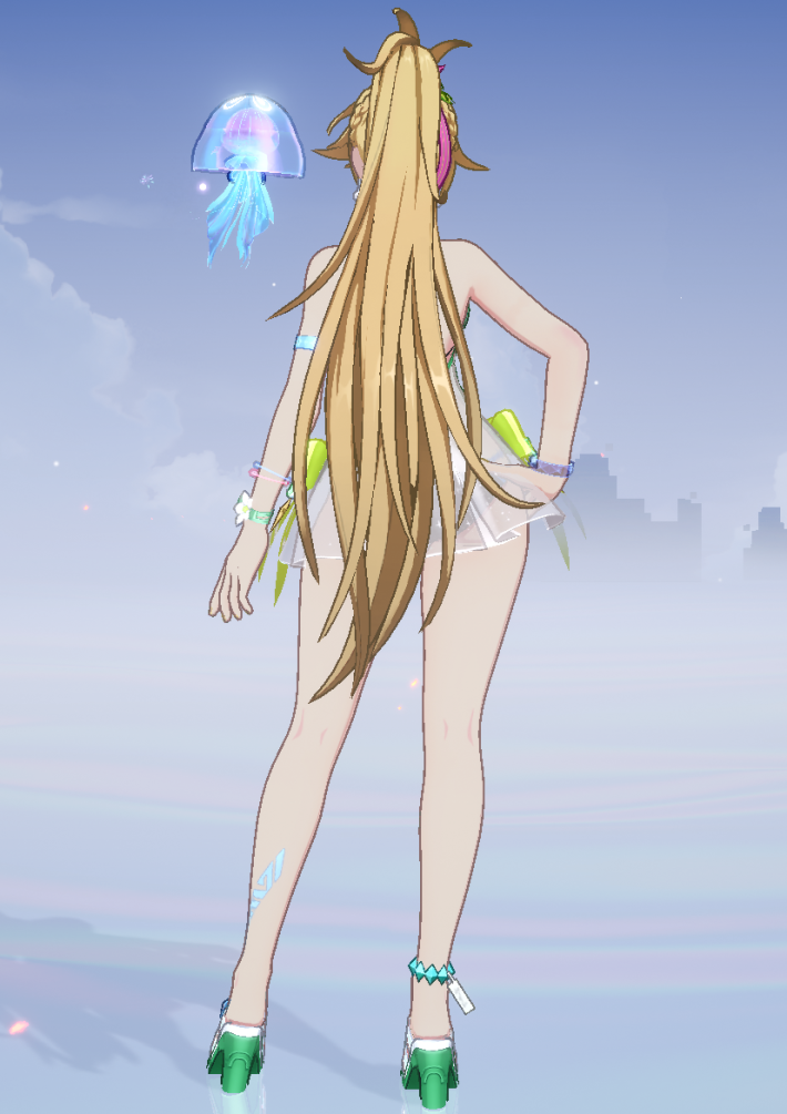 真夏の暇の背面画像