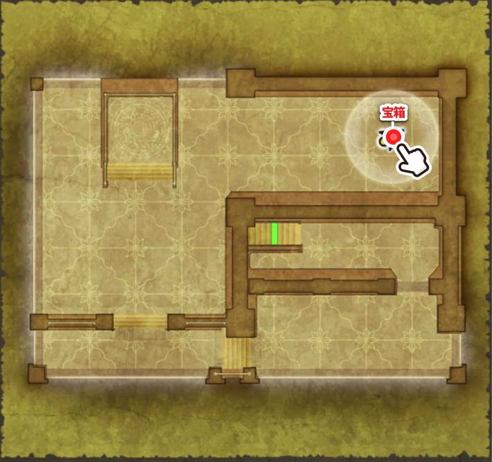 ドラクエ2リメイク_満月の塔6階_ぶきみな巻物