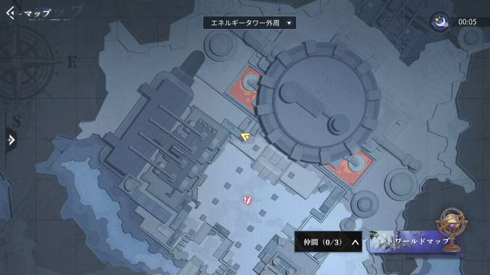 クラム軍事工場のカード14_マップ