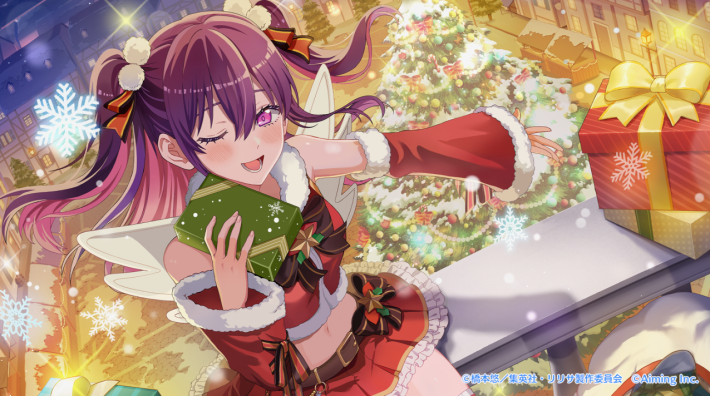 クリスマス橘美花莉　立ち絵