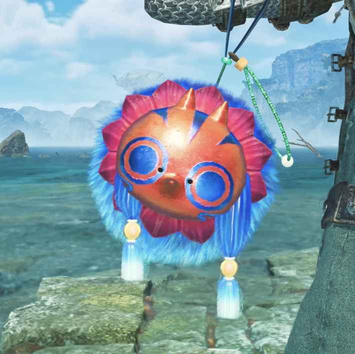 トゥナネコγの玉飾り