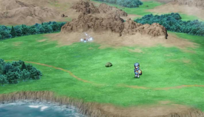 フィールドのキラキラ