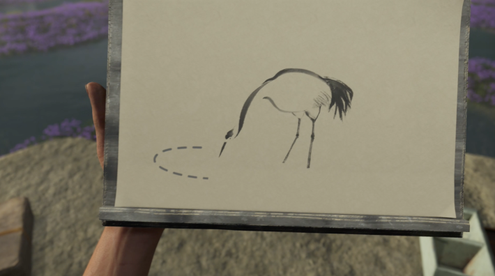 ゴーストオブヨウテイの墨絵のやり方