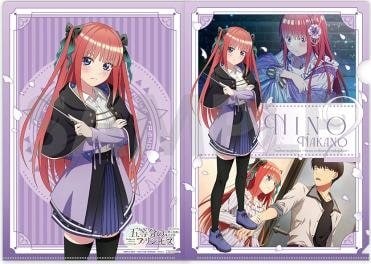 ゲーマーズ特典 中野二乃A4クリアファイル