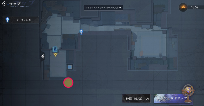 ヴィック・ブラザーフッドのエピソード2_マップ画像