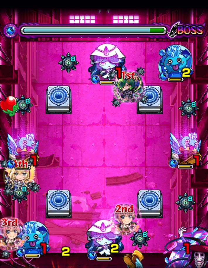 アクロバティックさらさら【超究極】のボス1