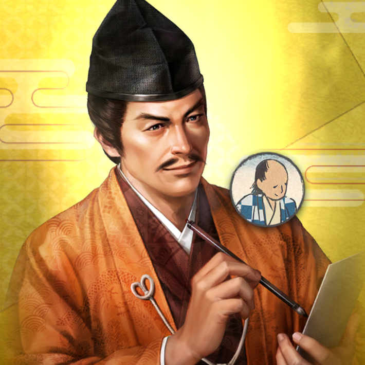 【街道武将】細川藤孝のイラスト