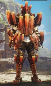Radiant Barroth Set appearance (Male)