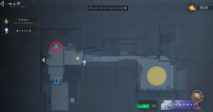 イヴのエピソード5_マップ画像