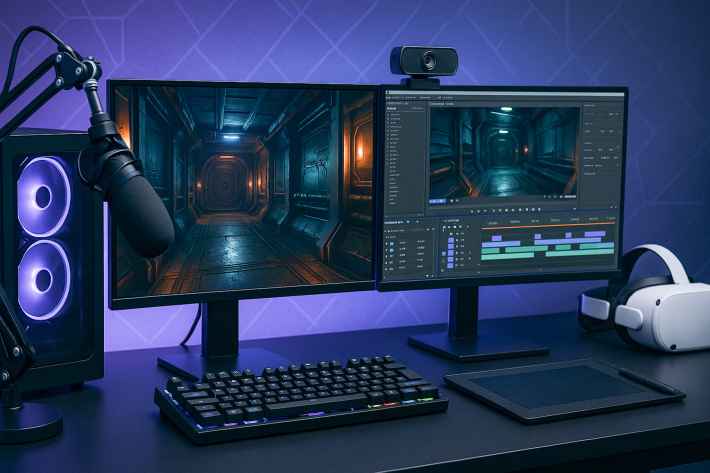 最新ゲームの快適プレイや動画制作から配信