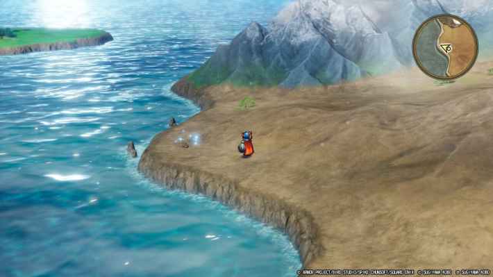 ドラクエ1リメイクのマイラ周辺の海辺