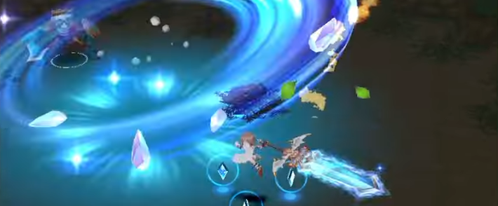 移動乱舞攻撃+味方にドラゴンキラーを付与