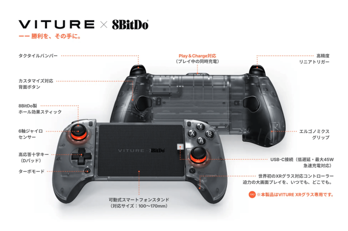 PC用ゲームコントローラー・コンバーター VITURE PC用ゲームコントローラー・コンバーター VITURE PC用ゲーム
