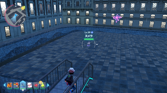 ポケモンZAのヌメラの現地画像