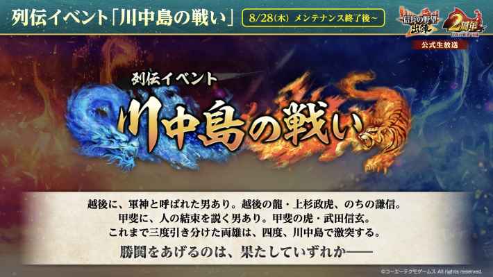 2周年記念生放送まとめの画像