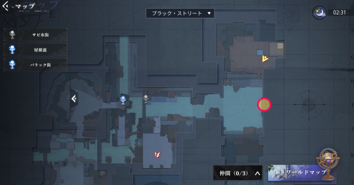 ヴィック・ブラザーフッドのエピソード3_マップ画像