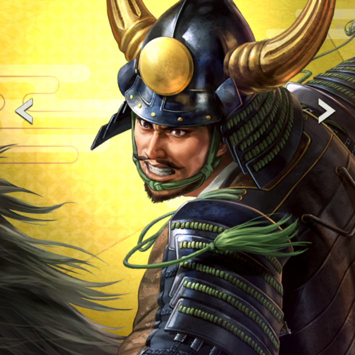 【勇往直突】福島正則のイラスト