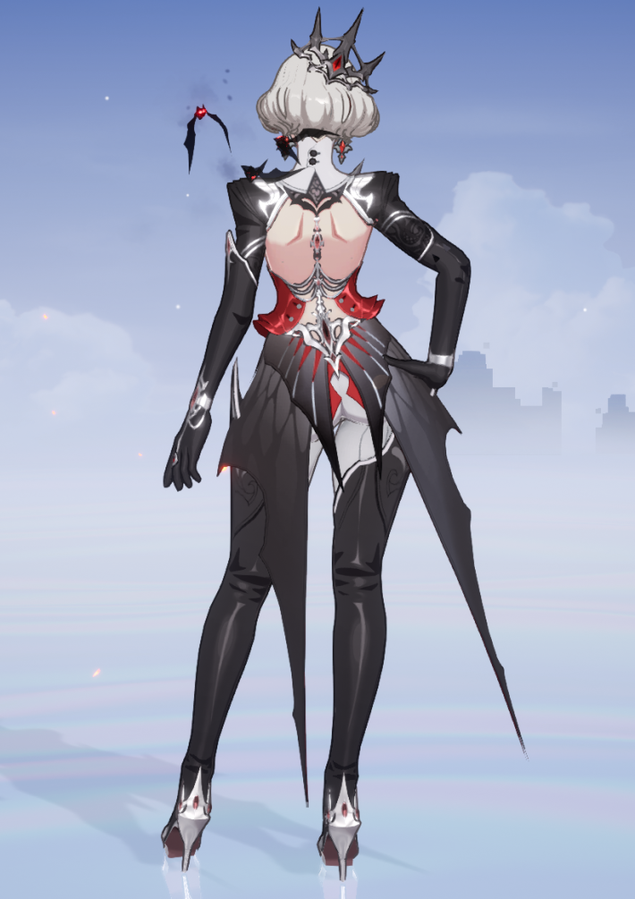 深紅の儀式の背面画像