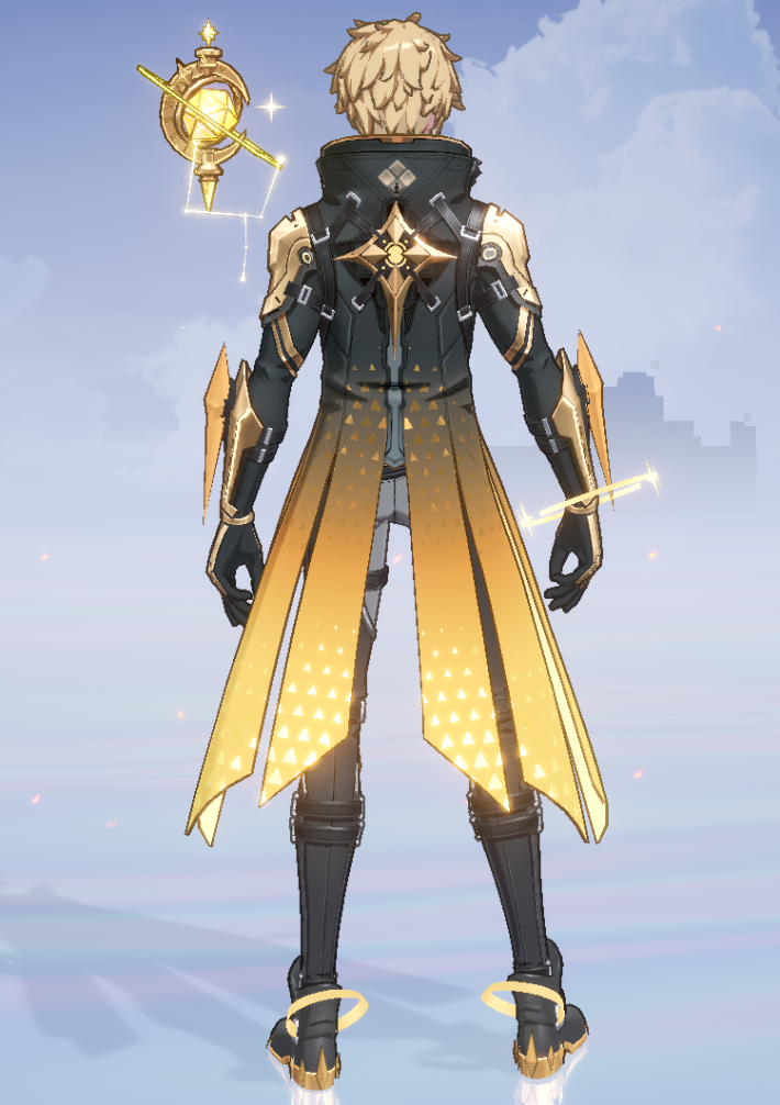 星の神の使者の背面画像