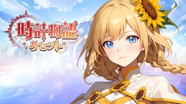 失われた時間を取り戻せ！時が止まった世界のRPG『時計物語：リセット』事前登録実施中！