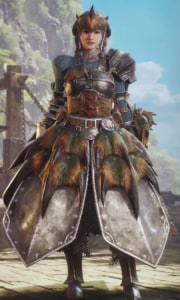 Radiant Rathian Set appearance (Female)