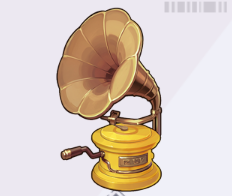 アヒルちゃんの蓄音機