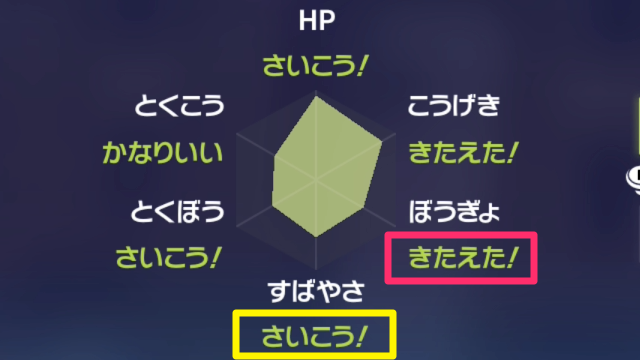 ジャッジ機能の鍛えたの画像