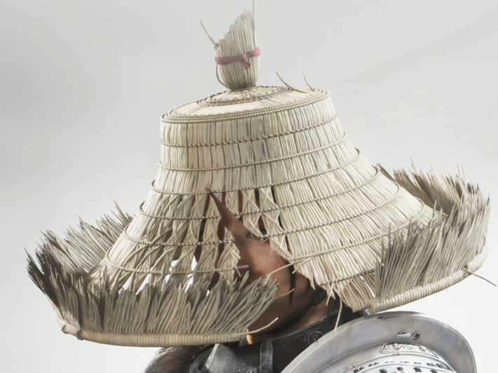 ゴーストオブヨウテイの一つ目の浪人笠