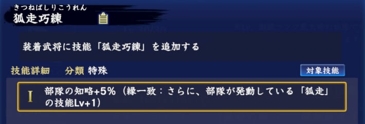 狐走巧練