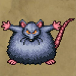 ドラクエ2リメイクのやまねずみ