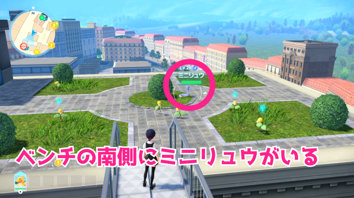 ポケモンZAのミニリュウの出現場所