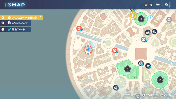 ポケモンZAのローズ6番地のきのみや②