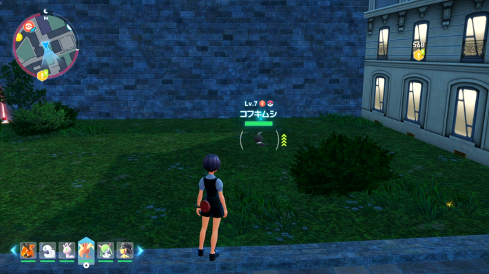 ポケモンZAのコフキムシの位置