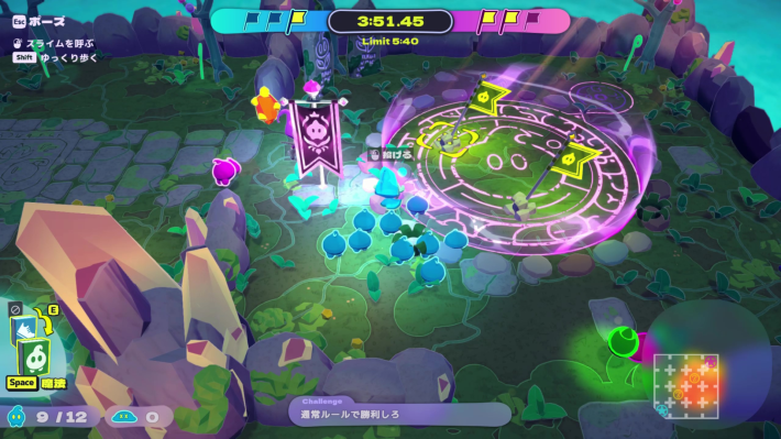 旗取り対戦ゲーム『Jelly Troops』がSteamで発売中！スライムを増やして、指示して、旗集め！カジュアルな対戦型アクションストラテジー！の画像
