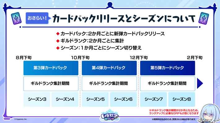 しゃどばすチャンネルの発表まとめ｜第3弾カードパック情報公開！の画像