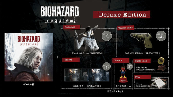 バイオハザード レクイエムのレアなプロモーションアイテム バイオレクイエム】予約特典の受け取り方【バイオハザード9】 - ゲーム