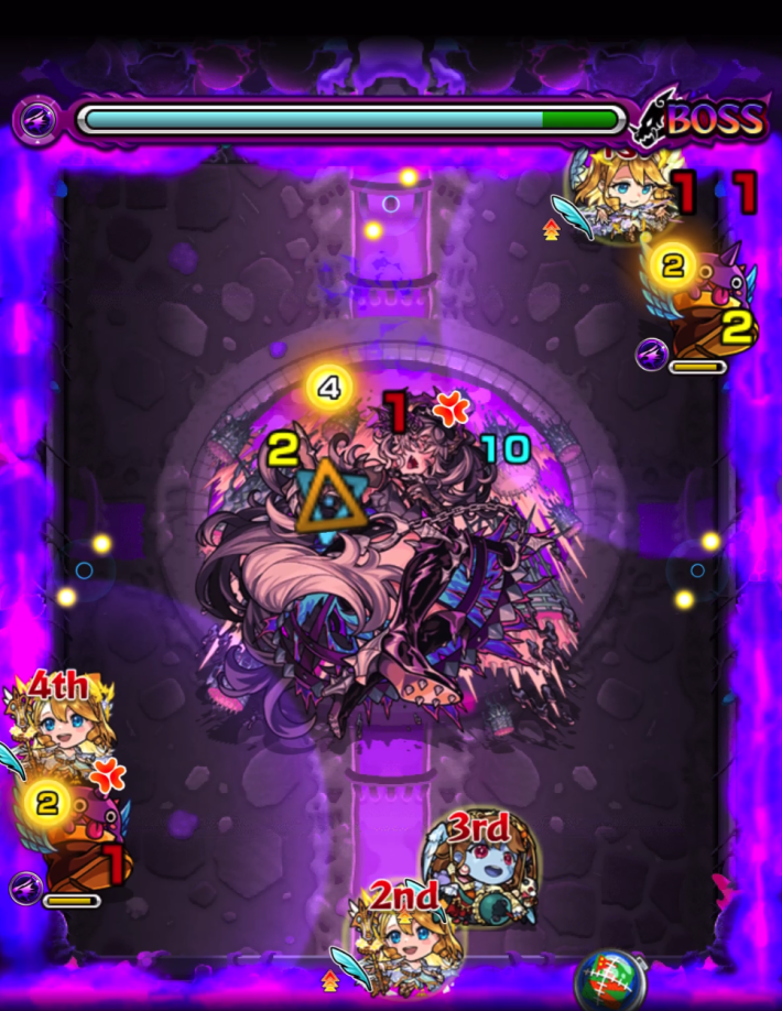 ドラギニャッツォ【超究極】のボス1_クロスドクロ後