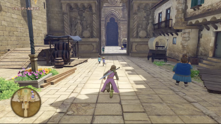 ドラクエ11Sのデルカダール王国から外へ出る