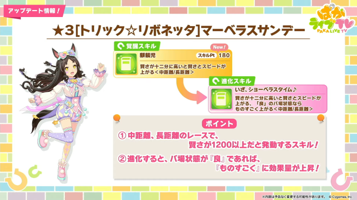 生放送『ぱかライブTV Vol.57』情報まとめの画像