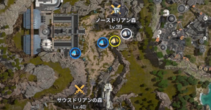 トレジャーカプセルの場所一覧の画像