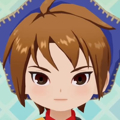 牧場物語 風のグランドバザールの顔立ちP
