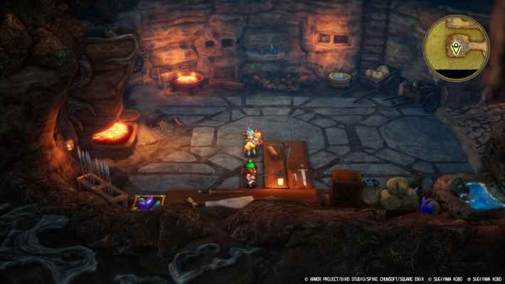 ドラクエ1リメイクドワーフの洞窟