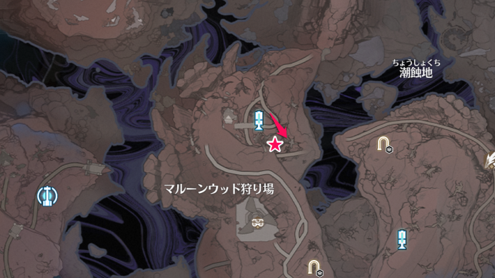 キンセンカルマ回収ルート③