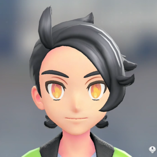 ポケモンZAのカラーコンタクト・メラメラ