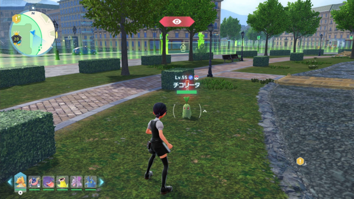 ポケモンZAのチコリータの出現場所