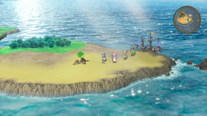 ドラクエ2リメイクのムーンペタ 西の島の秘密の場所