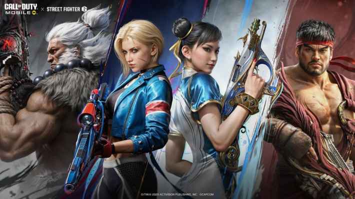 Call of Duty Mobileとストリートファイターのコラボキービジュアル3